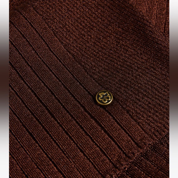 Nichola Metallic Bodycon Knit Dress - Picture 3 of 4